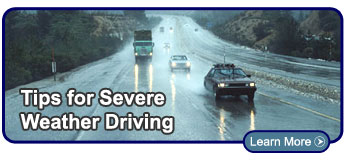 Tips for Severe Weather Driving